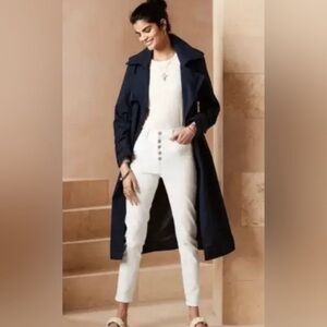 NWT! Banana Republic High-Rise Curvy Skinny Button Fly Jeans -Size 29 Tall 🩷